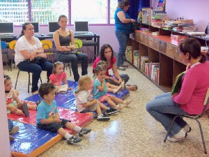 Actividad del programa Soy bebé y me gusta leer